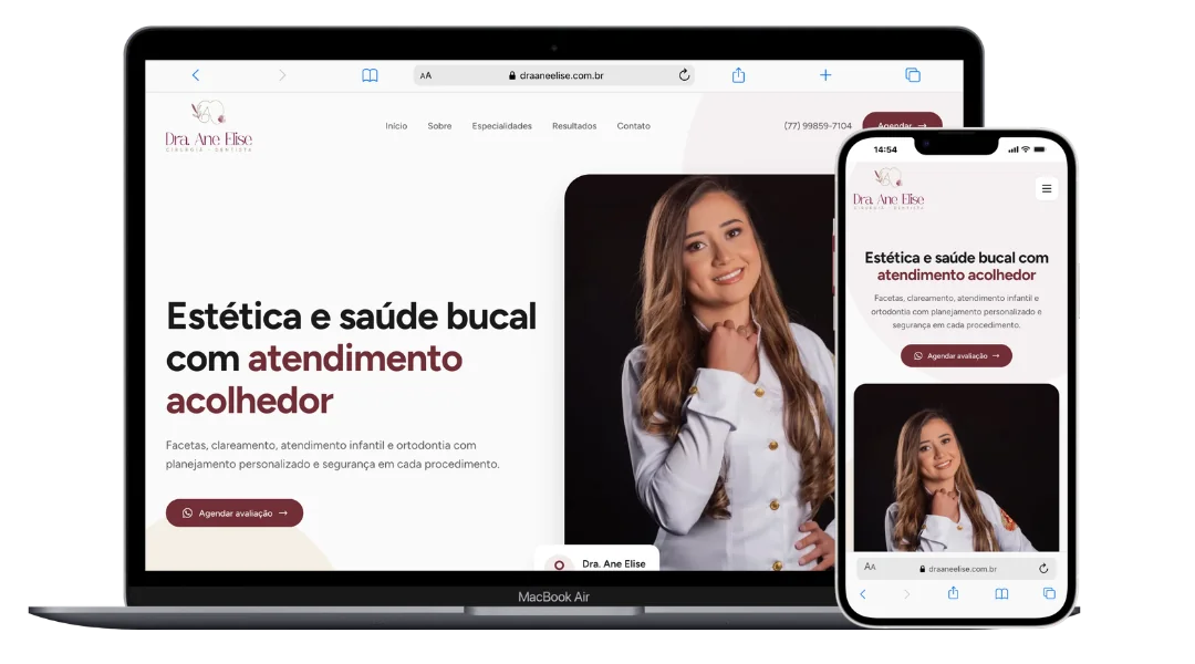 Site Dra. Ane Elise